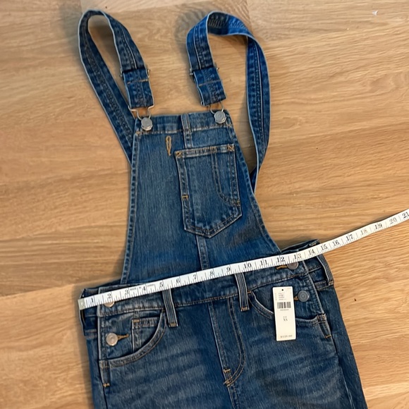 Anthropologie Levi’s New Distressed Overalls XS - Picture 9 of 11